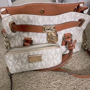 Michael Kors. Purse and Wallet pair. Gently used